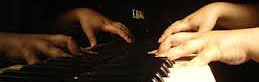 Fingers on piano keys -3